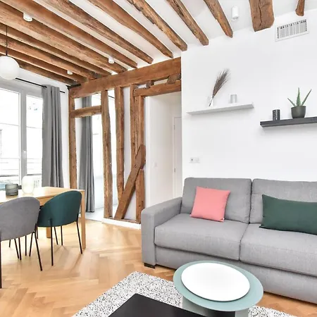 Authentic 1br-4p Republique - Le Marais