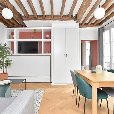 Authentic 1br-4p Republique - Le Marais