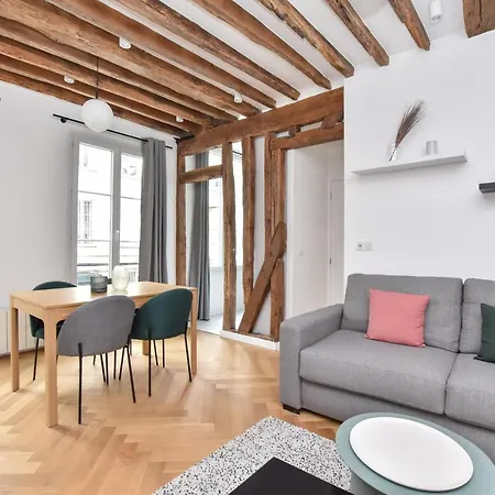 Appartement Authentic 1br-4p Republique - Le Marais Parijs