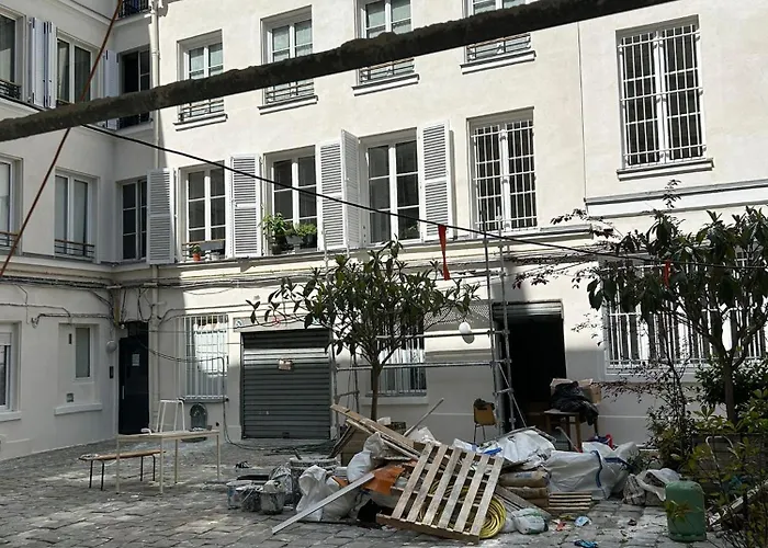 Authentic 1br-4p Republique - Le Marais Lägenhet *