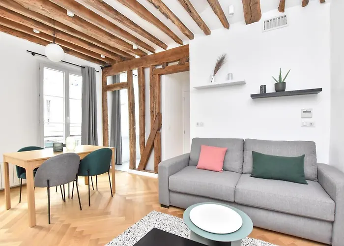 Authentic 1br-4p Republique - Le Marais