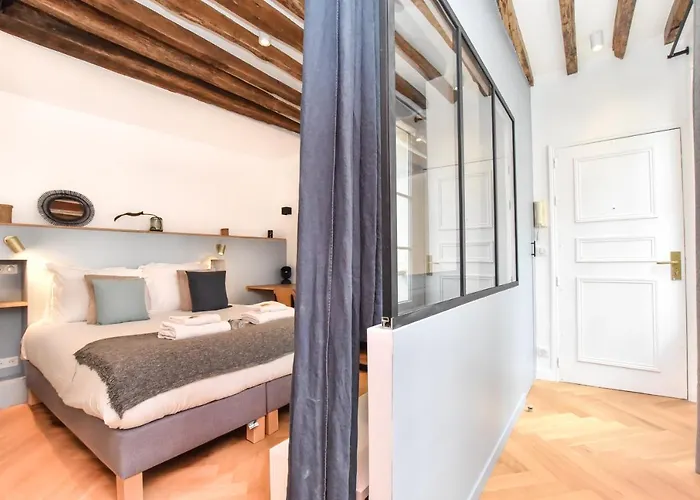 Daire Authentic 1br-4p Republique - Le Marais